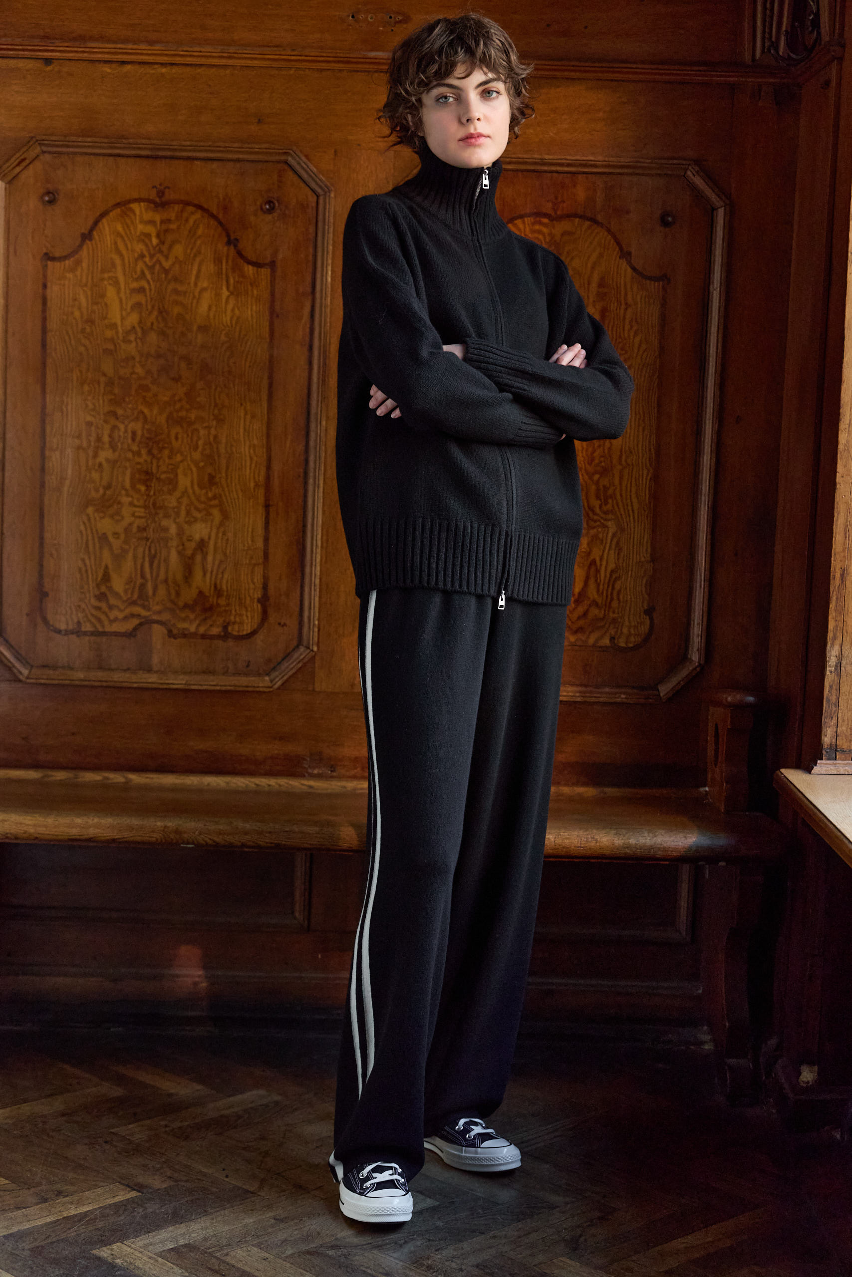 sunday-in-bed-bravo-strickjacke-wolle-cashmere-zipper image 5