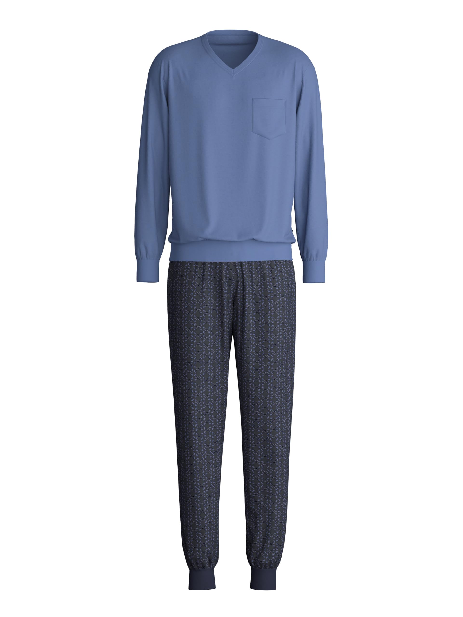 calida-relax-imprint-pyjama-herren-50-mit-b-ndchen image 4