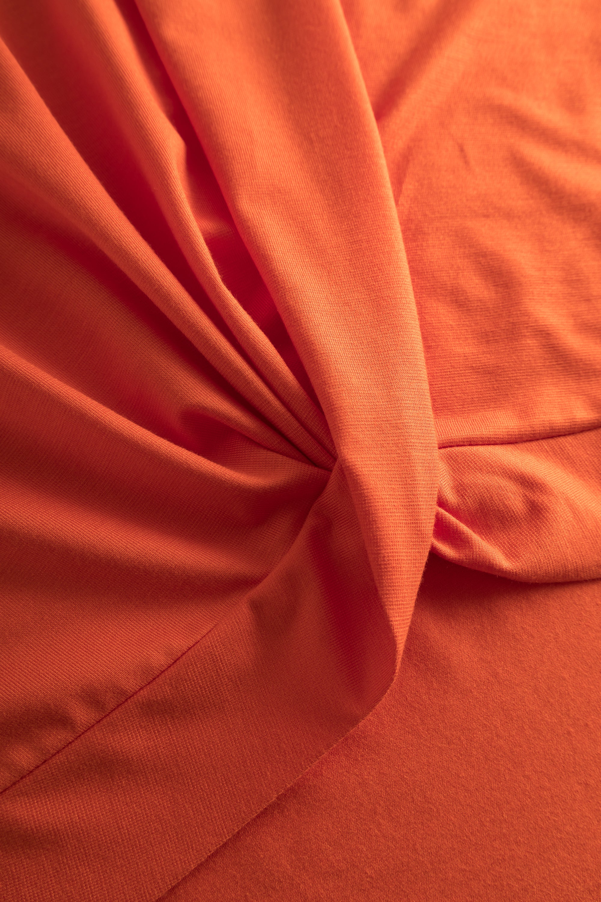 r-sch-be-happy-yoga-shirt-knoten-kurzarm-orange-baumwolle image 6
