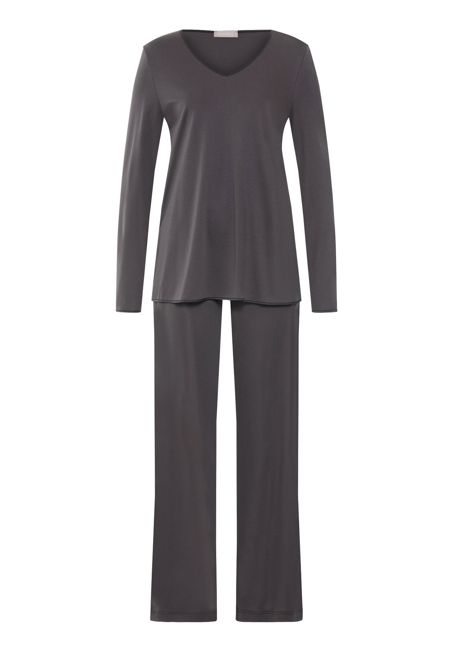hanro-cotton-silk-pyjama-langarm-boulevard-seide image 1