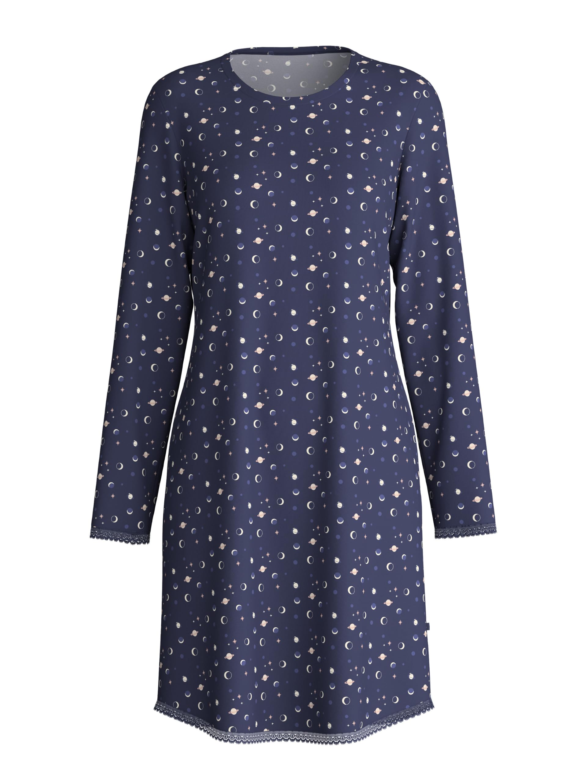 calida-midnight-dreams-langarm-nachthemd-sleepshirt-damen image 1